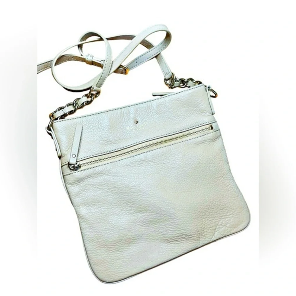 Kate spade light tan/cream bag - Picture 1 of 5